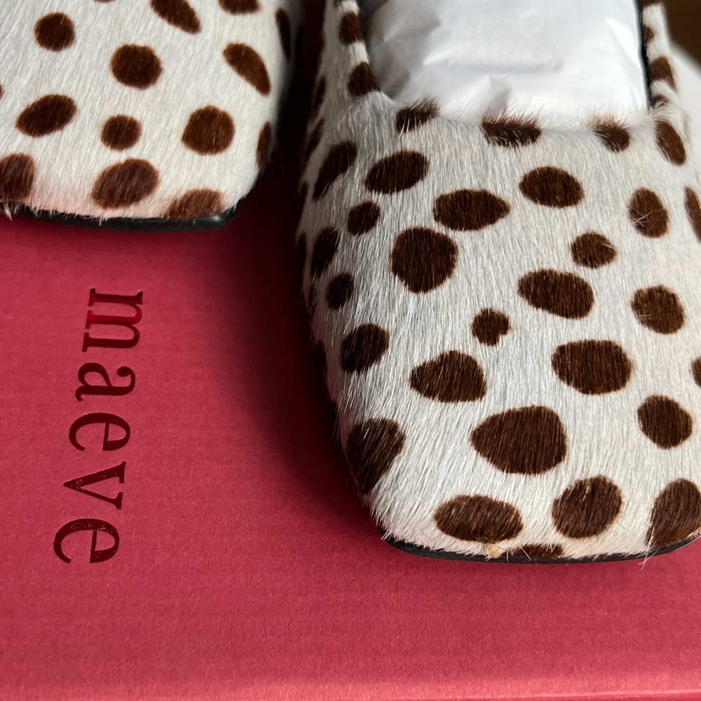 Anthropologie  Maeve animal print flats. - Picture 7 of 13